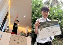 Mới chớm hè mà “khối nghỉ hè” đã khiến ba mẹ phát hoảng, Quỳnh Lương tá hỏa khi con trai mang “bé Na” về nghịch
