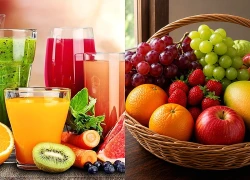 Một ly nước ép trái cây là "cứu tinh" trong tình huống này