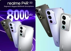 realme P4R 5G chính thức lộ diện: Bước tiến mới với pin 8.000mAh và sạc nhanh 45W