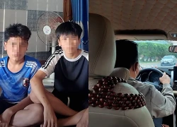 Tài xế xe ghép tăng giá cước giữa đường, 2 thiếu niên đành gán điện thoại