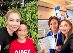 Thanh Thảo “vỡ òa” khi con trai đạt thành tích giỏi, “hé lộ” sắp về Việt Nam
