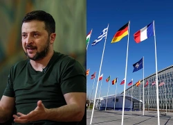 Tổng thống Zelensky: Nga nên mong Ukraine gia nhập NATO