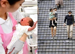 Tỷ lệ sinh tại Nhật Bản giảm kỷ lục
