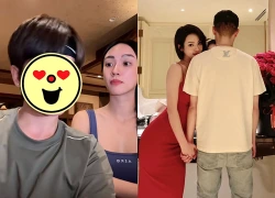 Vũ Thuý Quỳnh bị "tóm dính" ngồi lên đùi, ôm sát rạt 1 chàng trai không phải Đức Phạm