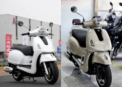 Xe ga 150cc giá khoảng 50 triệu đồng gây chú ý nhờ thiết kế cổ điển, loạt trang bị an toàn đáng giá, sánh ngang SH 160i, xịn, rẻ hơn SH Mode