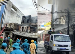 Cháy cửa hàng, cụ ông bị tai biến mắc kẹt tử vong