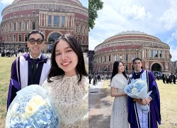Chồng tiến sĩ của Á hậu Phương Anh