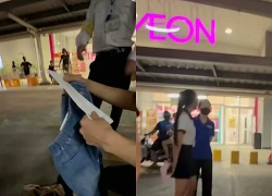 Công an vào cuộc vụ người phụ nữ bị cho là 'ăn cắp đồ' ở Aeon Mall Long Biên