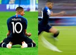 Kylian Mbappe đã ôm Cúp Vàng đi ngủ