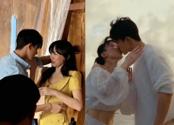 "Lộ ảnh hậu trường" Tóc Tiên Trần Ngọc Vàng, cảnh thật còn "nóng" hơn MV?