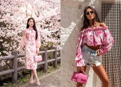 Mang chút lãng mạn vào tủ đồ cùng họa tiết hoa lá
