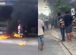 Tưới xăng đốt tiệm giặt sấy ở Cà Mau, nghi phạm đã tử vong