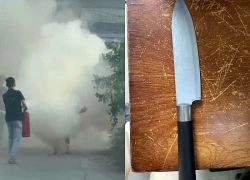 13 thanh thiếu niên cầm dao truy đuổi hai người dân