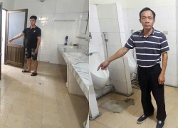 Bị kiểm tra, tài xế ném gói vàng hơn 0,5kg vào nhà vệ sinh