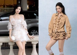 Chinh phục trang phục bèo nhún mà không lo sến sẩm