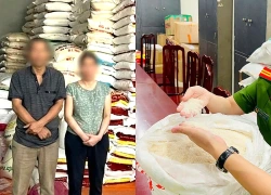 Đôi vợ chồng bán hàng chục tấn gạo giả thương hiệu Séng Cù, ST25