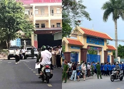 Một thí sinh Hải Phòng được lực lượng công an hỗ trợ đưa đến điểm thi đúng giờ
