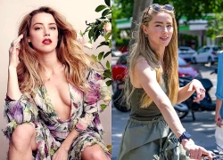 Nhan sắc tuổi 40 của "mỹ nhân sở hữu gương mặt tỷ lệ vàng" Amber Heard