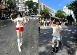 Những công thức diện quần shorts lạ mắt
