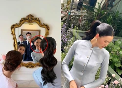 Nine Naphat lần đầu dẫn bạn gái mới dự đám cưới bạn thân, nhan sắc thế nào so với Baifern?