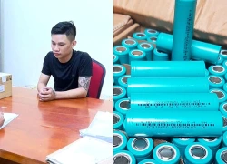 4 người trộm gần 158.000 viên pin