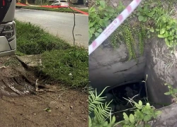 Camera tài xế Thái Nguyên lọt hố ga, 2 ngày sau mới phát hiện: CA vào cuộc