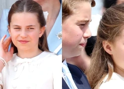 Công chúa Charlotte "gánh team" tại lễ Trooping the Colour, fan hoàng gia trầm trồ: "Khí chất như Diana tái thế"