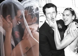 Mạng xã hội ngập tràn bình luận sau khi Dua Lipa tung loạt ảnh cưới với Callum Turner