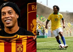 Ronaldinho bất ngờ gia nhập CLB hạng Ba Italia ở tuổi 46