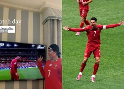 Bạn gái Ronaldo đang ở đâu khi hôn phu "lội ngược dòng" với màn thi đấu xuất sắc?