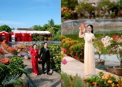 Cháu gái lấy chồng, ông nội biến vuông tôm 1.500m thành đám cưới đẹp như mơ