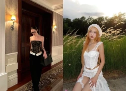 Tuyệt chiêu diện corset ren quyến rũ mà không lo phô trương