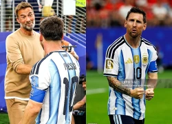 Klopp bật cười khi gặp Messi sau trận, phản ứng nói thay cảm xúc của cả thế giới