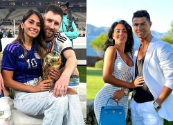 Ronaldo - Messi đấu căng World Cup, 2 bà vợ lại có thái độ không thể tin nổi