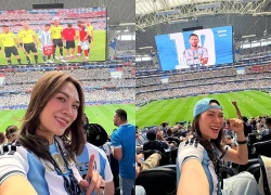Mỹ Tâm vỡ òa khi lần đầu xem Messi thi đấu ngoài đời, chứng kiến luôn khoảnh khắc lịch sử tại World Cup 2026