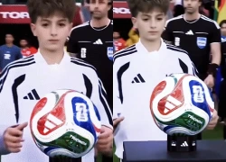 Nháy mắt một cái trên sóng truyền hình, cậu bé cầm bóng World Cup viral khắp MXH vì quá điển trai, tương lai mỹ nam chờ đón