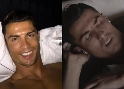 Ronaldo không ngủ giống người bình thường