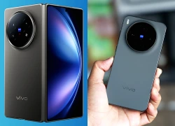 vivo X Fold6 lộ thiết kế 4 màu cực đẹp, xác nhận pin khủng 7.000 mAh