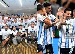 Cách đội tuyển Argentina yêu thương, tự hào và bao bọc Messi khiến cả thế giới cảm động