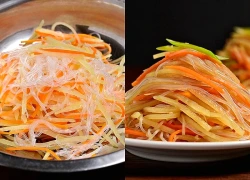 Chỉ 10 phút chế biến là bạn có món ăn giòn ngon, thanh mát hương vị đậm đà cực sảng khoái cho bữa cơm ngày hè