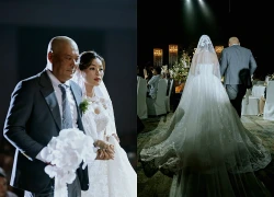 "Đời cha mặc vest được 2 lần": Chia sẻ xúc động của nàng thơ được ví đẹp như Củng Lợi trong ngày cưới với Dustin Tiêu