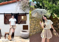 Mặc đẹp không khó ngày hè với những kiểu áo tay ngắn