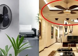 Mẹo treo quạt đúng phong thủy giúp rước tài lộc, sức khỏe