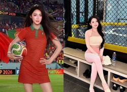 Nông Thị Hằng: Mỹ nhân 'tiếp lửa' cho Cristiano Ronaldo tại World Cup 2026