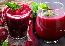Thức uống củ dền: Món quà đỏ từ tự nhiên nhưng không nên tùy ý sử dụng