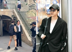 Tô Hữu Bằng khiến khán giả ngỡ ngàng vì mái tóc bổ luống, hai má thâm xì