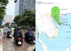 Áp thấp nhiệt đới mạnh lên thành bão số 1 trên Biển Đông gây mưa rất lớn, gió giật mạnh trên đất liền