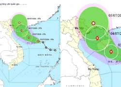 Áp thấp nhiệt đới sắp mạnh lên thành bão số 1, hướng vào Bắc vịnh Bắc Bộ