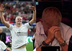 Cha Erling Haaland rơi nước mắt khi chứng kiến con trai viết nên lịch sử cho Na Uy ở World Cup