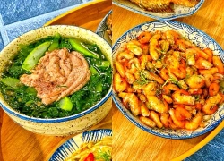 Hôm nay nấu gì: Cơm tối hấp dẫn cho cả nhà